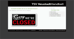 Desktop Screenshot of neustadt-handball.de